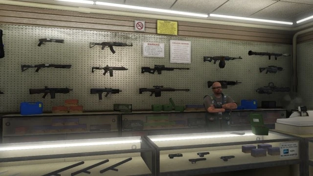 Cheat vũ khí & đạn trong GTA 5