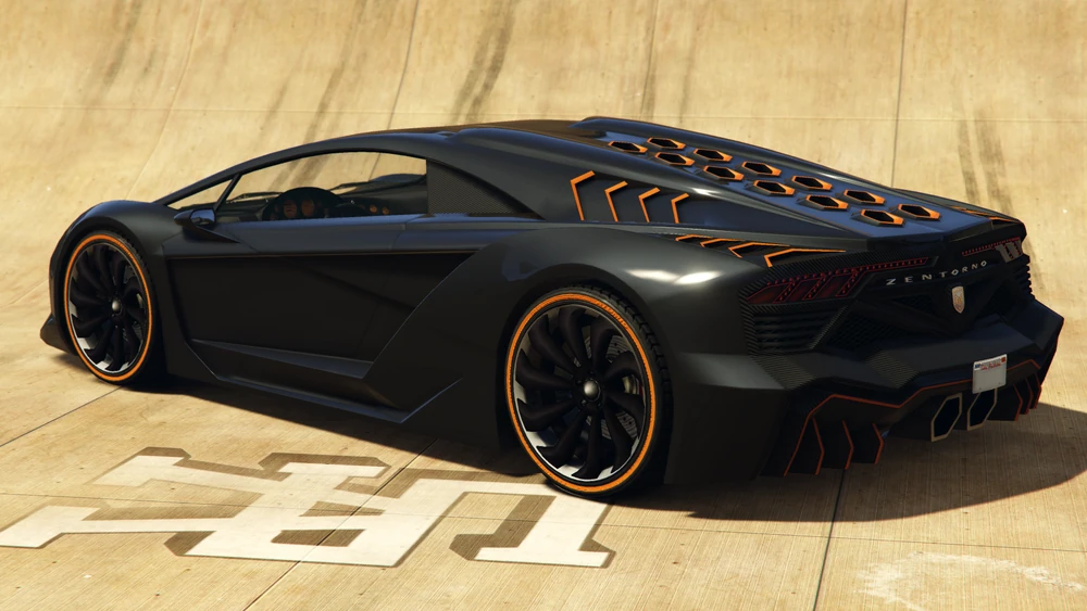 Pegassi Zentorno — góc chéo sau